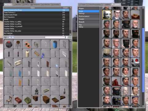 how to change skin in gmod